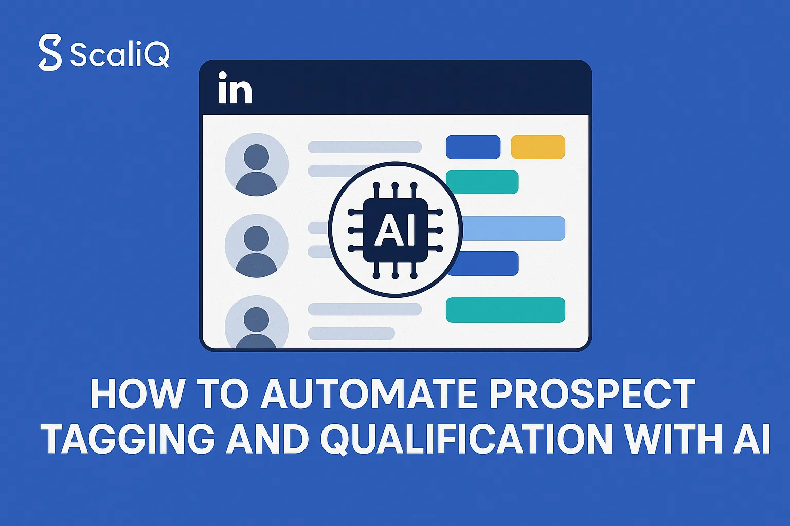 Automated LinkedIn Tagging with AI for Faster Lead Qualification | ScaliQ