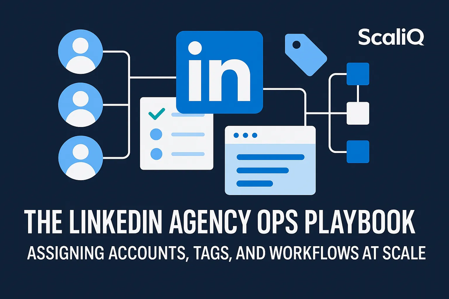 LinkedIn Agency Workflow for Assigning Accounts at Scale | ScaliQ
