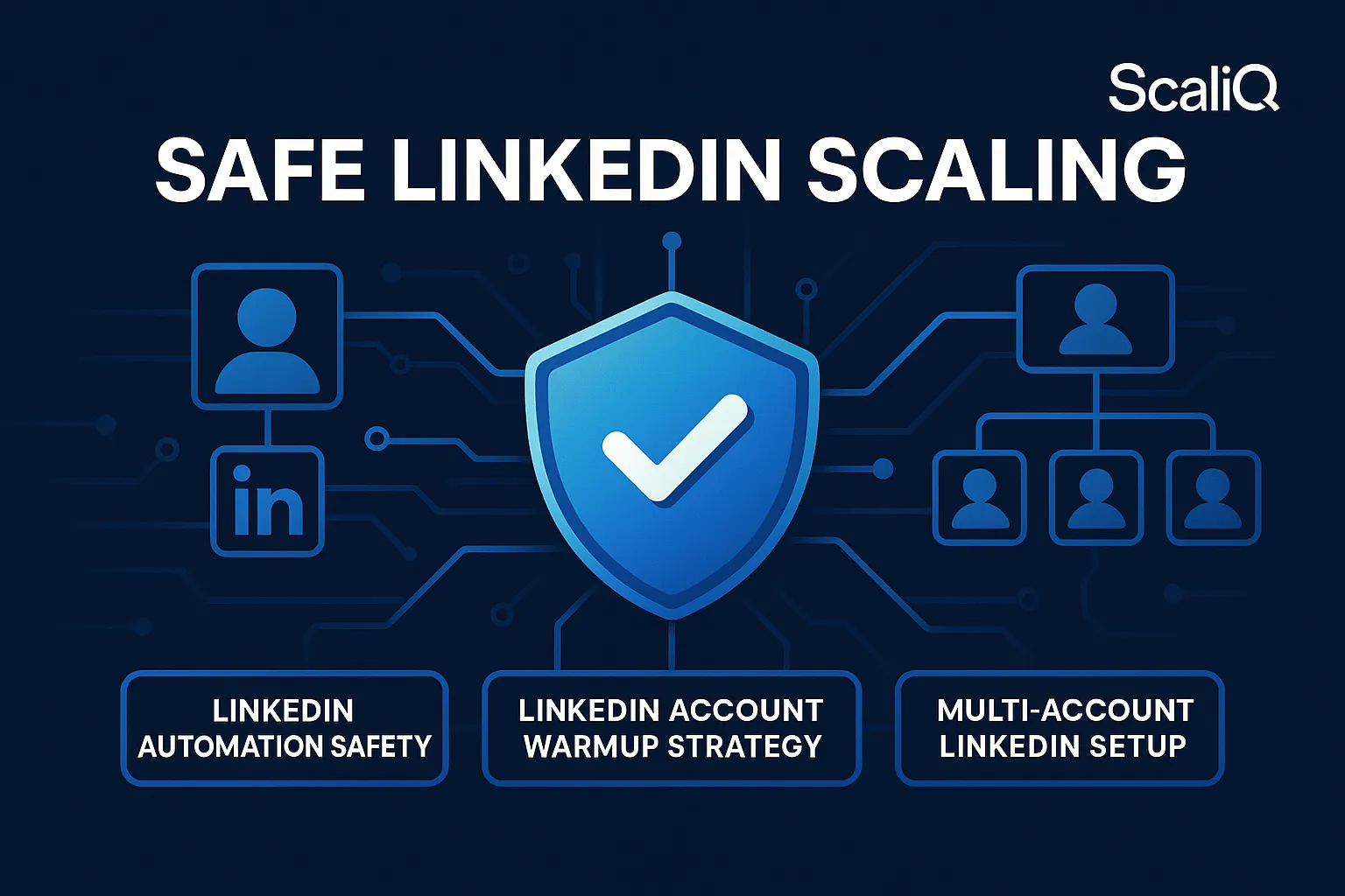 Safe LinkedIn Scaling: Guide to Multi Account Outreach | ScaliQ